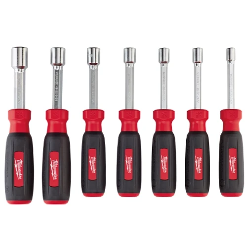 Hollow Shaft SAE Nut Driver Set 7PC