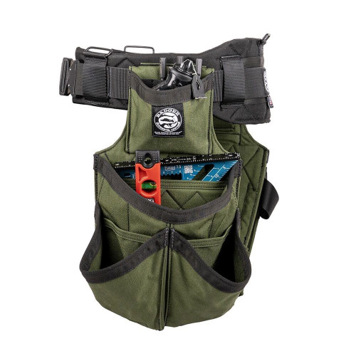 Carpenter Tool Belt Set - Olive X-Large