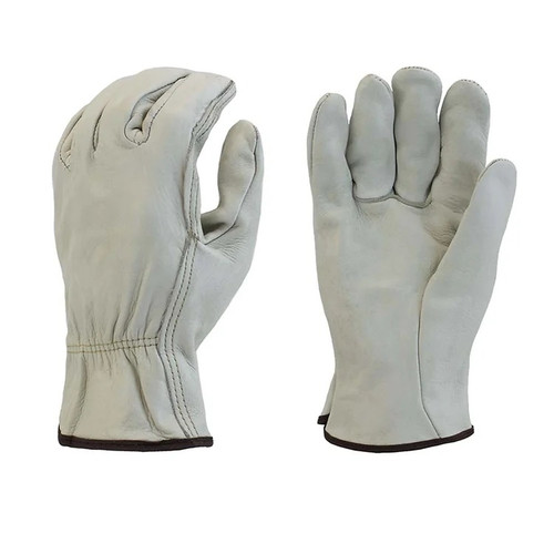 Leather Driver Work Gloves Standard Grade Black 3XL Leather Driver Work Gloves Standard Grade Black 3XL