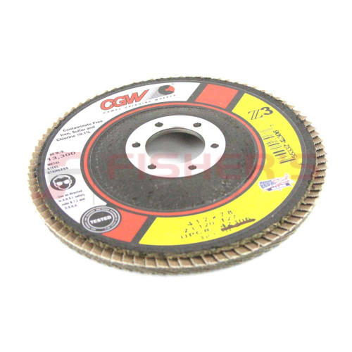 Z3 Zirconia Type 27 Grinding Disc - 4-1/2" 120 Grit (7/8" Arbor)