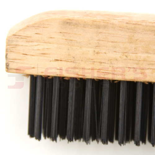 Shoe Handle Wire Scratch Brush 10"