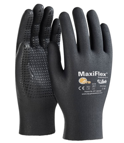 MaxiFlex Endurance 15 GA Gloves with Micro-Foam Coated Nitrile Large