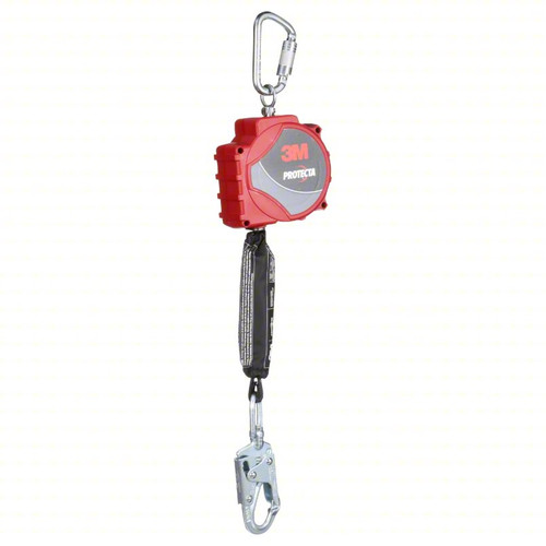 Self-Retracting Lifeline with Carabiner Web & Swivel Snap Hook (20 feet)