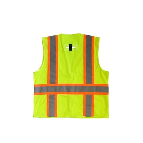 ANSI Type R Class 2 Two-Tone Mesh Vest with "D" Ring Access Medium (Hi-Vis Lime Yellow) ANSI Type R Class 2 Two-Tone Mesh Vest with "D" Ring Access Medium (Hi-Vis Lime Yellow)