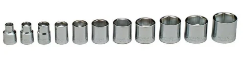 Standard Socket SAE Set, 6 Point (11 Piece Set)