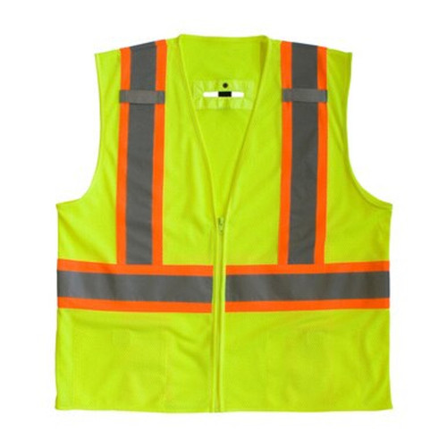 ANSI Type R Class 2 Two-Tone Mesh Vest with "D" Ring Access (Large) ANSI Type R Class 2 Two-Tone Mesh Vest with "D" Ring Access (Large)