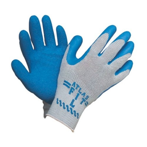Cotton Knit Rubber Palm Fit Gloves (Large) Cotton Knit Rubber Palm Fit Gloves (Large)