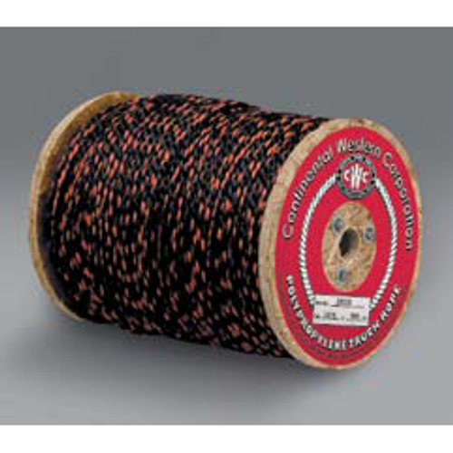 Polypropylene California Truck Rope Black & Orange 3/8" x 600'