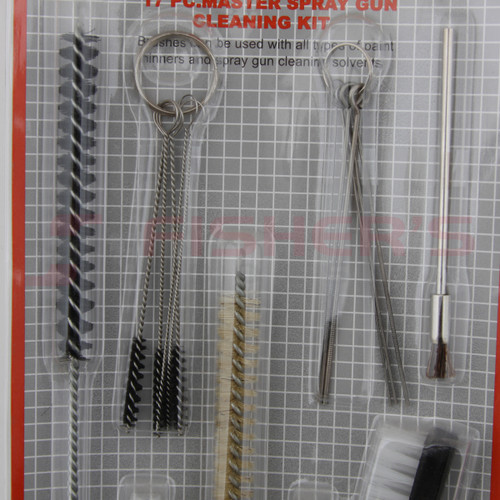 17pc. Brush Spray Gun Cleaning Kit 17pc. Brush Spray Gun Cleaning Kit