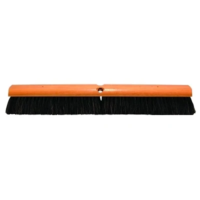 Horsehair and Wood Floor Brush (24")