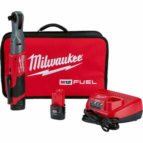 M12™ FUEL™ Ratchet with 2 Battery Kit (1/2")