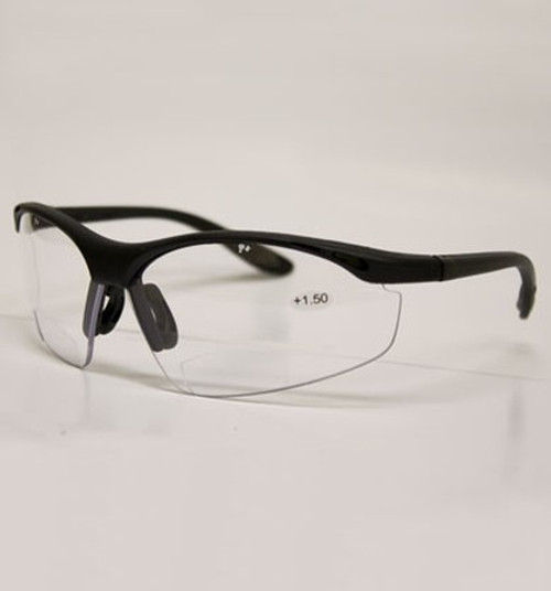 Mag Readers 30mm Clear Bifocal 1.50 Diopter Hard Coat Lens Safety Glasses Mag Readers 30mm Clear Bifocal 1.50 Diopter Hard Coat Lens Safety Glasses