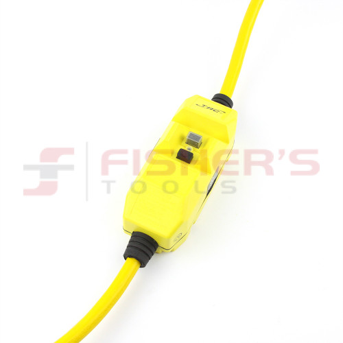 GFCI 15AMP Single Tap Power Cord - 2'