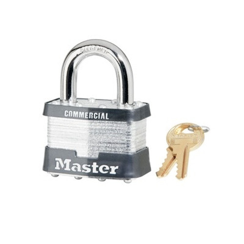 Wide Laminated Steel Rekeyable Pin Tumbler No. 25 Padlock (2")