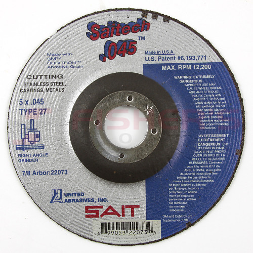 Cutting-Angle Grinding Disc Type 27 Stainless 5" Cutting-Angle Grinding Disc Type 27 Stainless 5"
