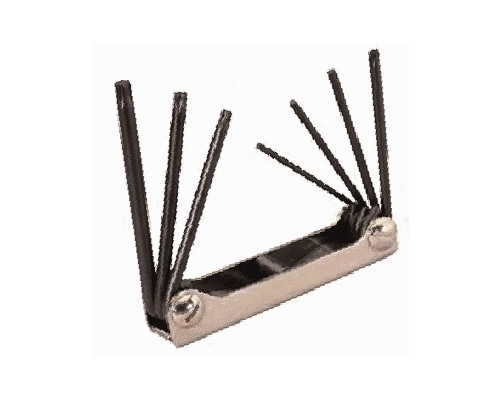 5-Piece Classic Fold-Up Hex Inch Set (5.25") 5-Piece Classic Fold-Up Hex Inch Set (5.25")