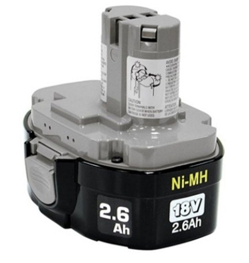 18V Battery Ni-MH 2.6 Amp