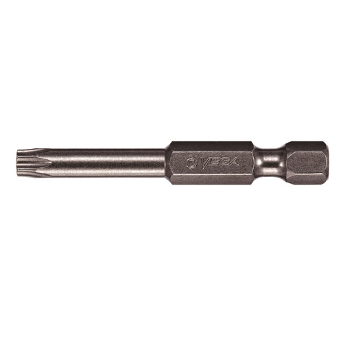 Power TORX Driver Bit, 25 Tip, 1/4" Hex Shank, 3 - 1/2" Length Power TORX Driver Bit, 25 Tip, 1/4" Hex Shank, 3 - 1/2" Length