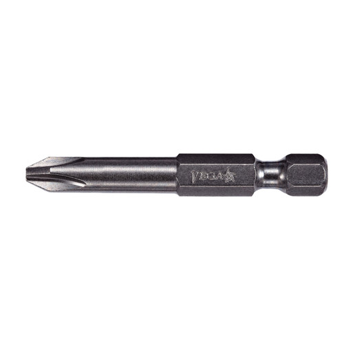 Power Phillips Driver Bit #2 Tip, 1/4" Hex Shank, 2 - 3/4" Length