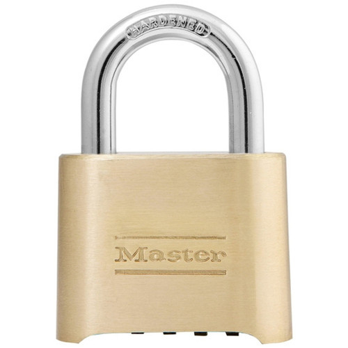 Combination Brass Padlock 1" Shackle Combination Brass Padlock 1" Shackle