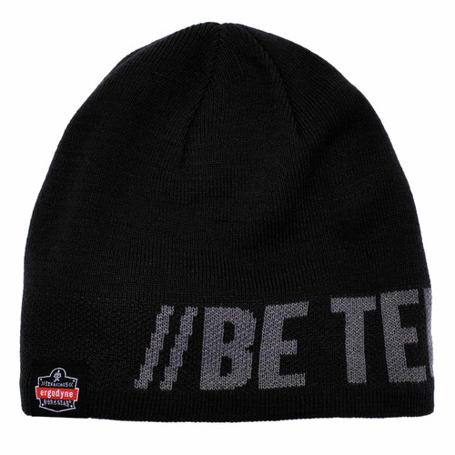 Black Knit "Be Tenacious" Beanie Black Knit "Be Tenacious" Beanie