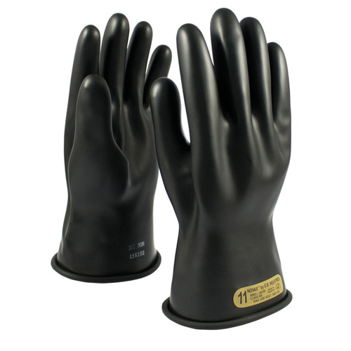 Novax Rubber Insulating Gloves 1000-1500V Size 8 Black Novax Rubber Insulating Gloves 1000-1500V Size 8 Black