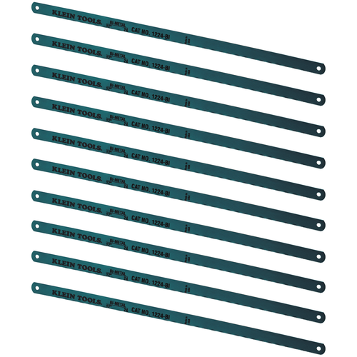 Bi-Metal Hacksaw Blades, 24 TPI, 12-Inch (10 Pack) Bi-Metal Hacksaw Blades, 24 TPI, 12-Inch (10 Pack)