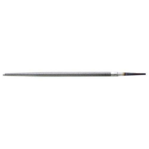 Round Single Cut Second File 12"