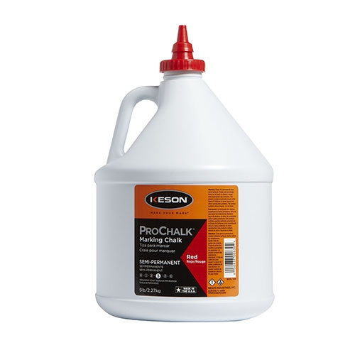 ProChalk Marking Chalk Red 5 lbs ProChalk Marking Chalk Red 5 lbs