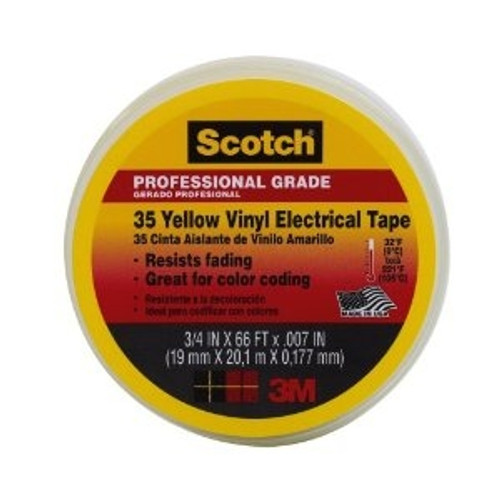 Scotch #35 Yellow Electrical Tape Scotch #35 Yellow Electrical Tape