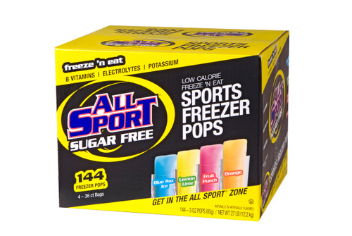 Variety Pack Low Calorie Sugar Free Freezer Pops (144 Count)