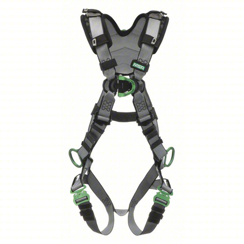 V-FIT Harness, Extra Large, Back, Chest & Hip D-Rings, Quick-Connect Leg Straps