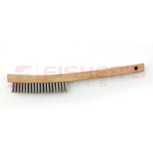 Curved Handle Stainless Steel Wire Brush Curved Handle Stainless Steel Wire Brush