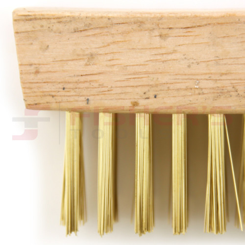 Curved Handle Brass Wire Brush
