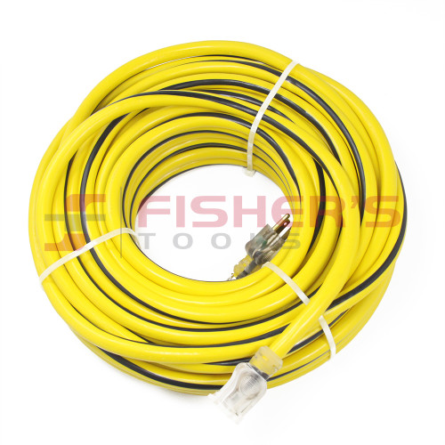 3-Conductor 300V SJTW Extension Cord with Lighted Ends - 10 Guage 100' 3-Conductor 300V SJTW Extension Cord with Lighted Ends - 10 Guage 100'