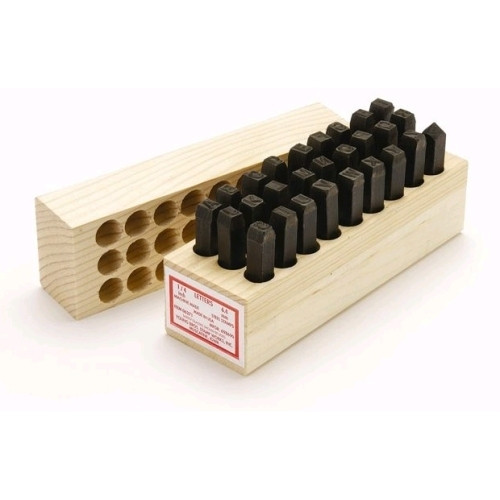Letter Set Machine Made Stamps 1/16 Inch Letter Set Machine Made Stamps 1/16 Inch