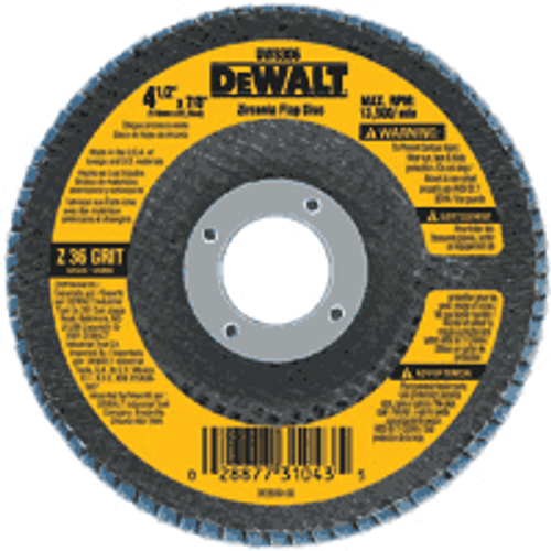 Type 29 High Performance Flap Disc 4-1/2" x 5/8"-11 80G