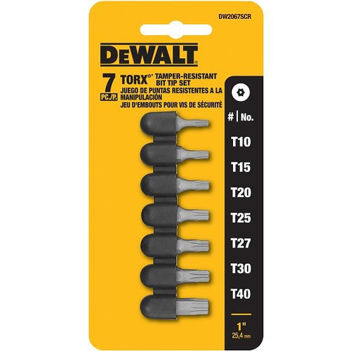 Torx Bit Set (7-Piece)