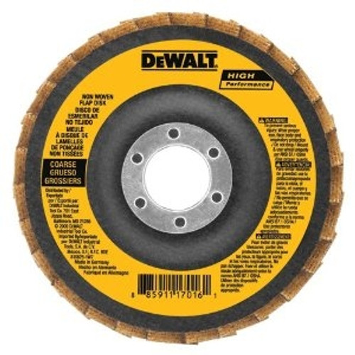 DeWalt Medium Non-Woven Flap Disc (4 1/2" x 7/8")