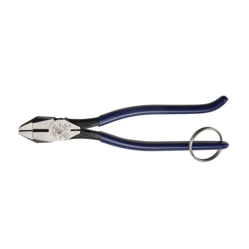 Slim Ironworker Pliers with Tether Ring Slim Ironworker Pliers with Tether Ring