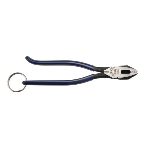 Slim Ironworker Pliers with Tether Ring Slim Ironworker Pliers with Tether Ring