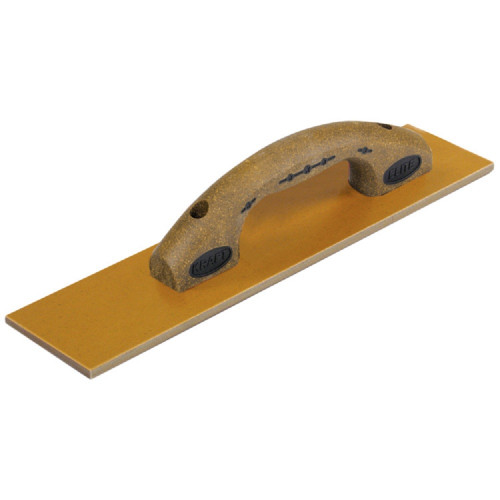Square End Laminated Canvas Resin Hand Float with Cork Handle 18" x 3-1/2" Square End Laminated Canvas Resin Hand Float with Cork Handle 18" x 3-1/2"