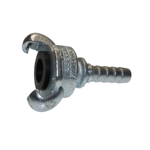 Hose Barb to Crowfoot w/ Rubber Washer 1/2"