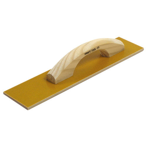 Square End Laminated Canvas Resin Hand Float with Wood Handle (16" x 3-1/2") Square End Laminated Canvas Resin Hand Float with Wood Handle (16" x 3-1/2")
