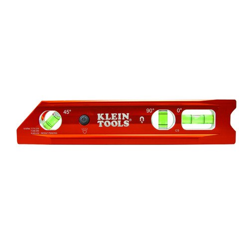 Lighted Torpedo Billet Level with Rare Earth Magnets (9") Lighted Torpedo Billet Level with Rare Earth Magnets (9")