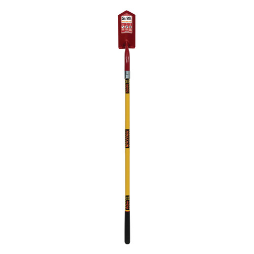 Trenching Shovel, 5" Blade, 54" Yellow Fiberglass Handle
