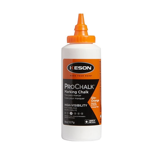 ProChalk High Visibility Chalk Glo-Orange 8 oz ProChalk High Visibility Chalk Glo-Orange 8 oz