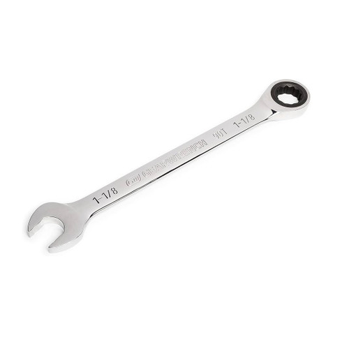 Ratcheting Combination Wrench 90-Tooth 12 Point 1-1/8" Ratcheting Combination Wrench 90-Tooth 12 Point 1-1/8"