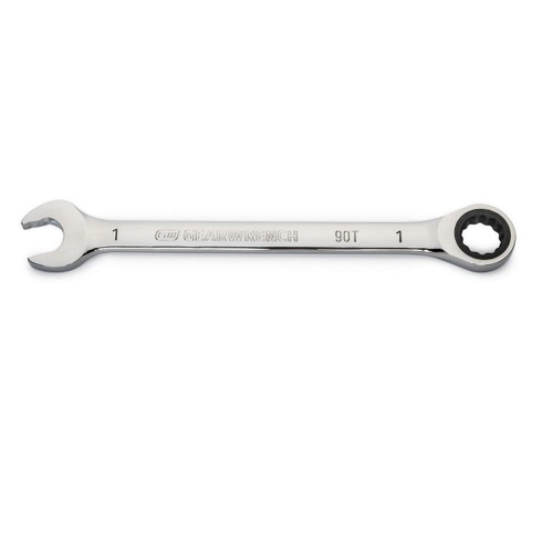 Ratcheting Combination Wrench 90-Tooth 12 Point 1" Ratcheting Combination Wrench 90-Tooth 12 Point 1"