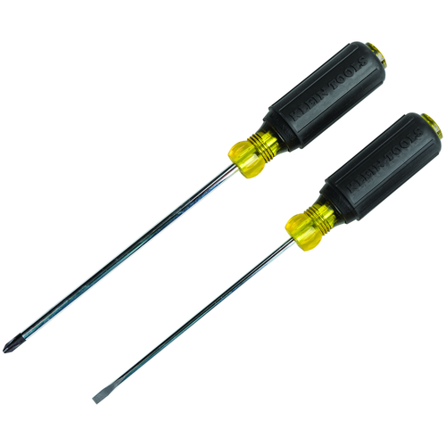 Screwdriver Set, 3/16 Cabinet and #2 Phillips, Cushion-Grip, 2-Piece Screwdriver Set, 3/16 Cabinet and #2 Phillips, Cushion-Grip, 2-Piece